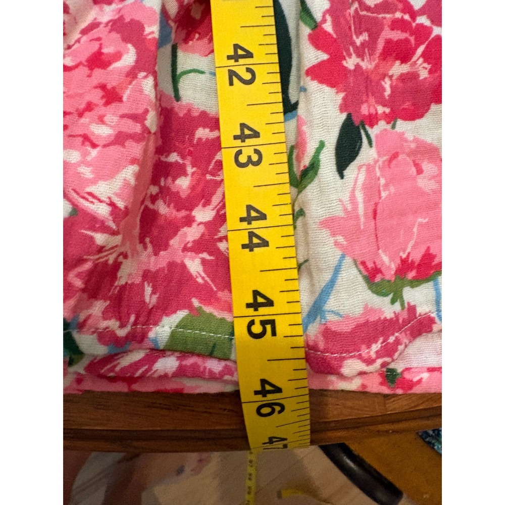 SweetHoney Girls Pink Peony Floral Smocked Tiered Maxi Dress Size 10Y Cotton - Picture 2 of 6